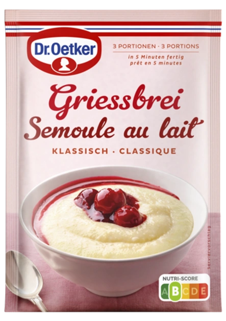 di Semolino al latte Classico Dr. Oetker
