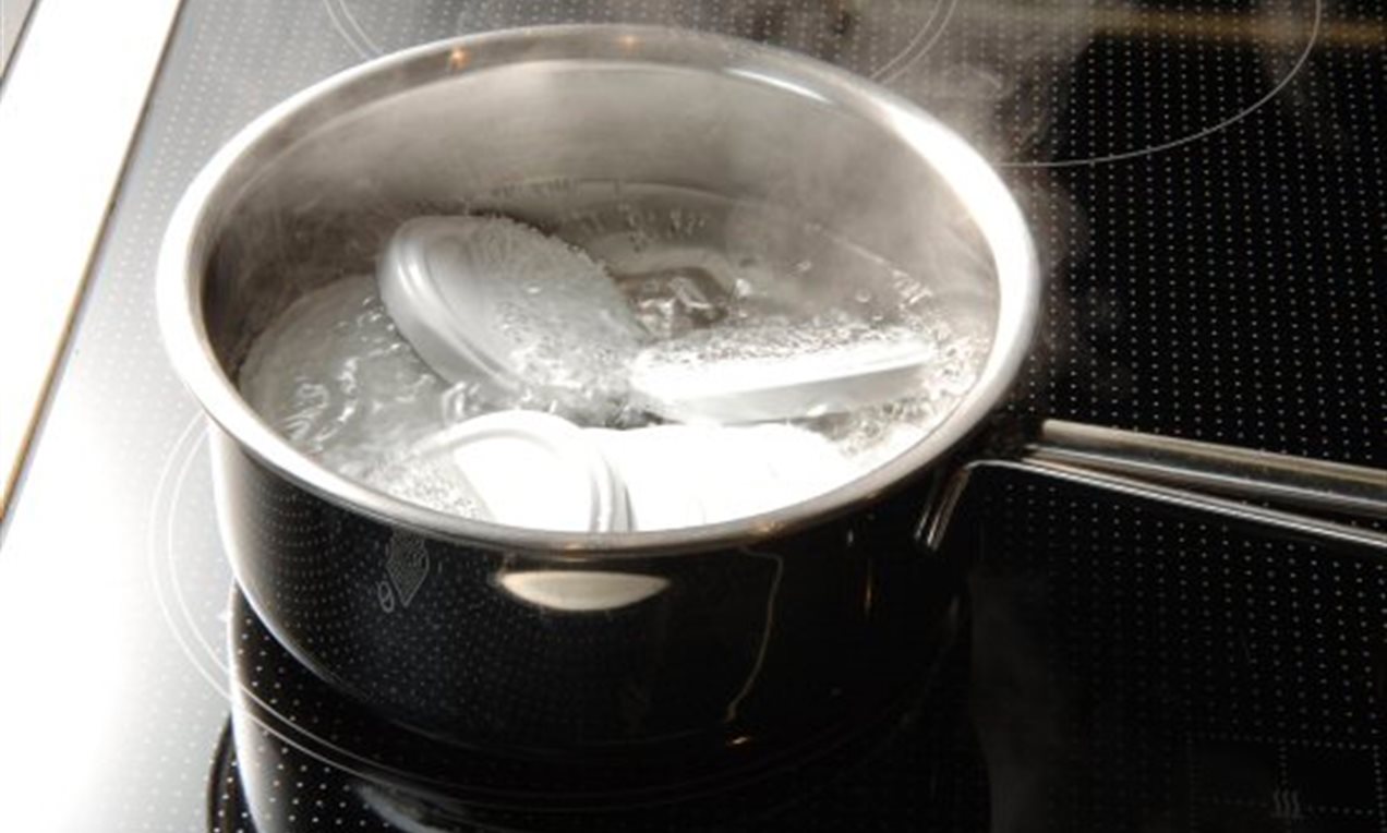 Deckel abkochen