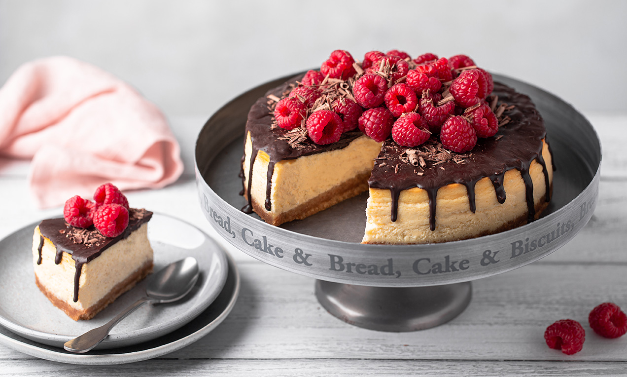 Vanille-Cheesecake mit Knusper Glasur Rezept | Dr. Oetker